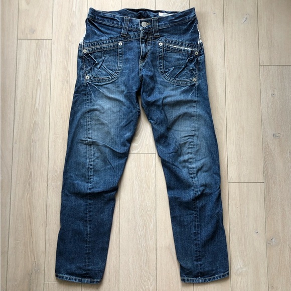 Double Name Y2K Japanese Brand Lace Detailed Jeans Women’s Size 2 - Picture 2 of 12